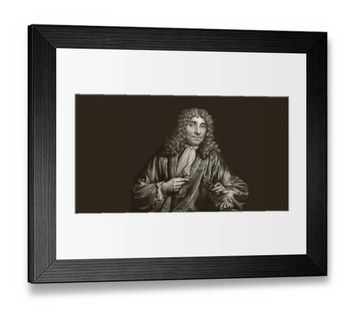 Framed Print : Antonie Philips van Leeuwenhoek