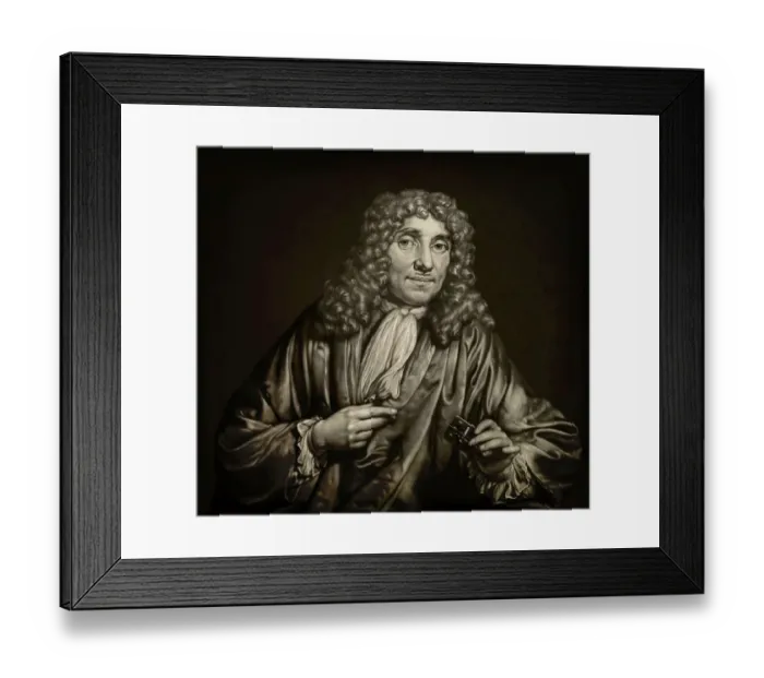 Framed Print : Antonie Philips van Leeuwenhoek Framed Print : Antonie Philips van Leeuwenhoek