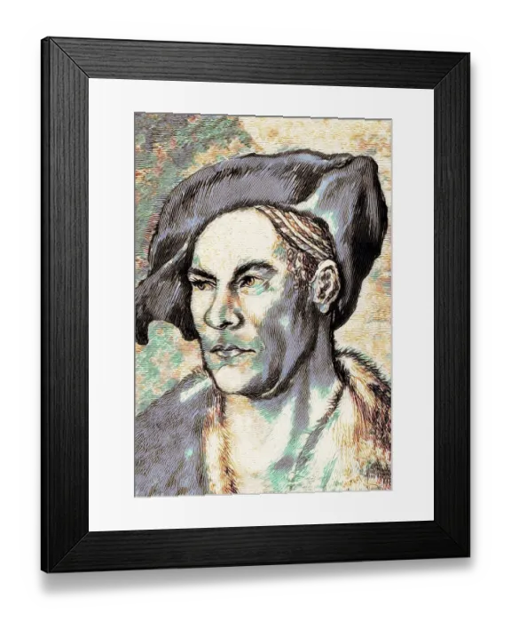 Framed Print : Portrait of Jakob Fugger, 1459