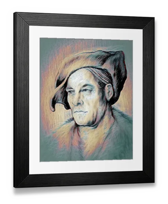 Framed Print : Portrait of Jakob Fugger, 1459