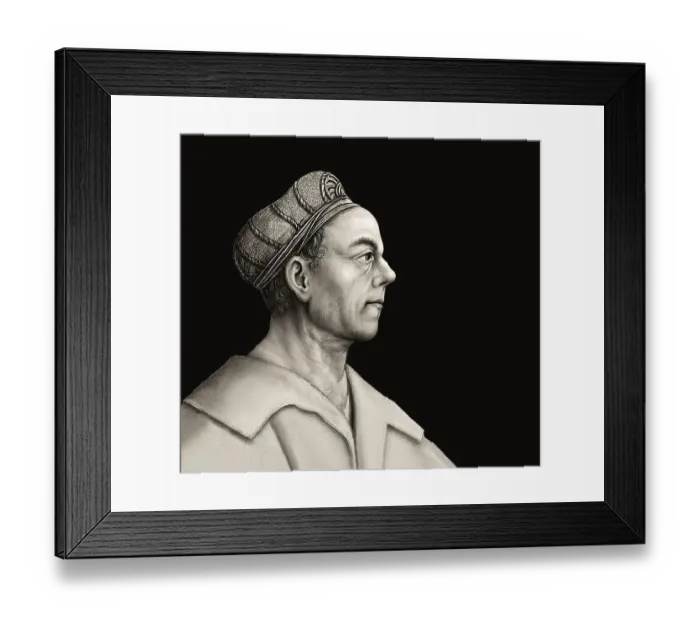 Framed Print : Portrait of Jakob Fugger, 1459