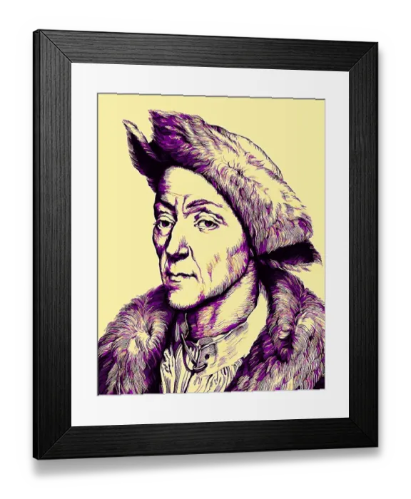 Framed Print : Portrait of Jakob Fugger, 1459 Framed Print : Portrait of Jakob Fugger, 1459