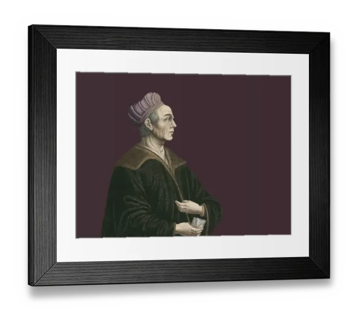 Framed Print : Portrait of Jakob Fugger, 1459 Framed Print : Portrait of Jakob Fugger, 1459
