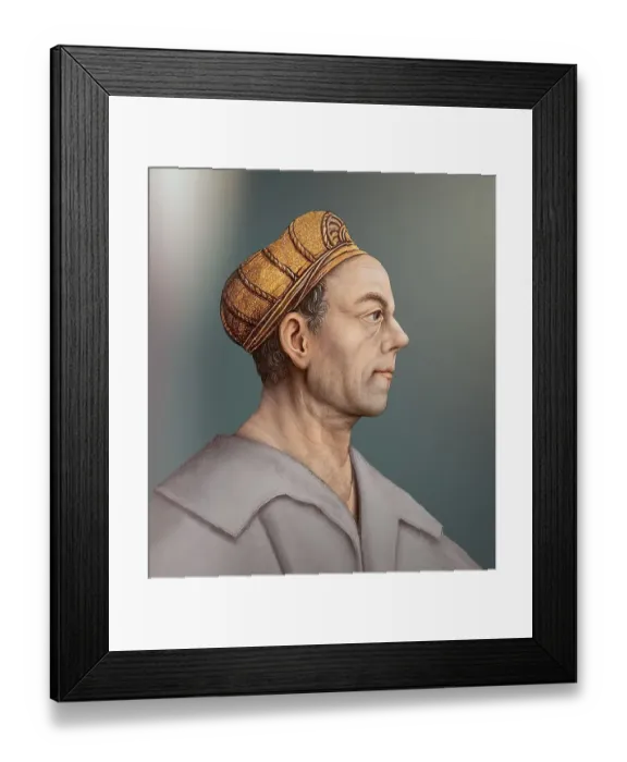 Framed Print : Portrait of Jakob Fugger, 1459 Framed Print : Portrait of Jakob Fugger, 1459