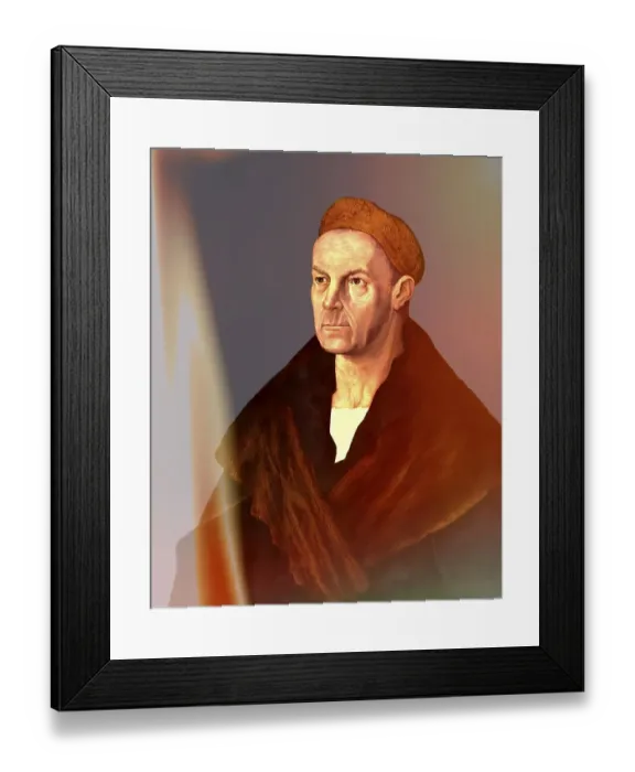 Framed Print : Portrait of Jakob Fugger, 1459 Framed Print : Portrait of Jakob Fugger, 1459