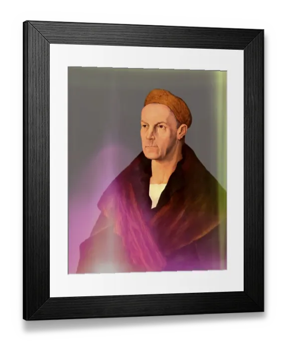 Framed Print : Portrait of Jakob Fugger, 1459 Framed Print : Portrait of Jakob Fugger, 1459