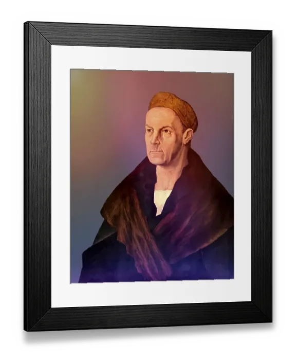 Framed Print : Portrait of Jakob Fugger, 1459 Framed Print : Portrait of Jakob Fugger, 1459