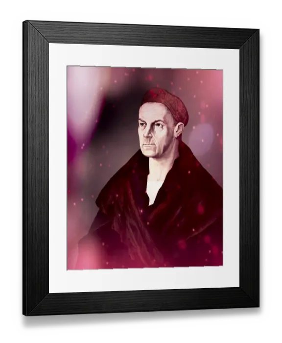 Framed Print : Portrait of Jakob Fugger, 1459 Framed Print : Portrait of Jakob Fugger, 1459