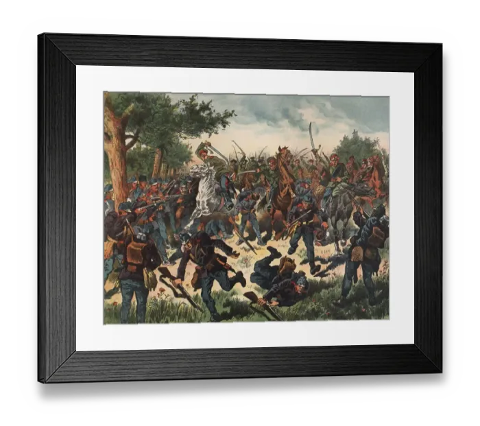 Framed Print : Battle at Gorodok, Battle of Galicia Framed Print : Battle at Gorodok, Battle of Galicia