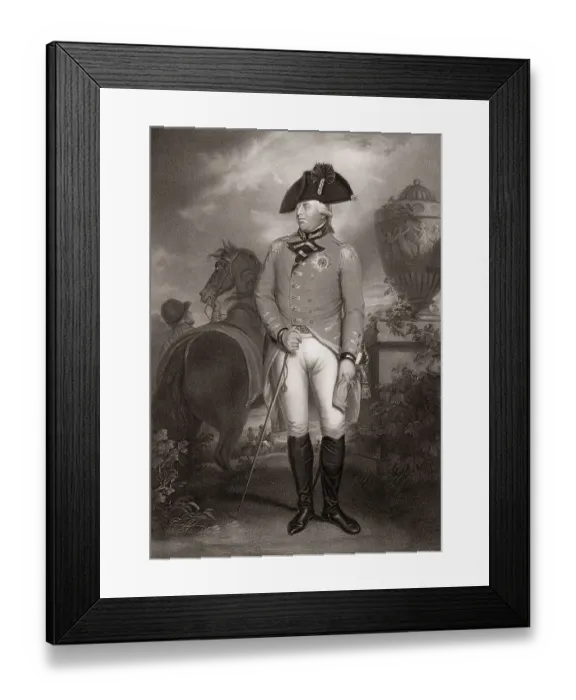 Framed Print : King George III or George William Frederick