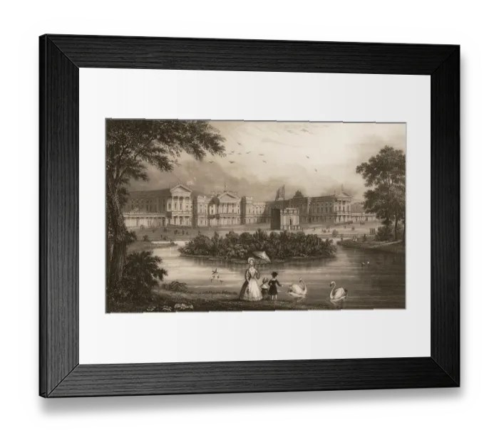 Framed Print : St James's Park, Buckingham Palace Framed Print : St James's Park, Buckingham Palace