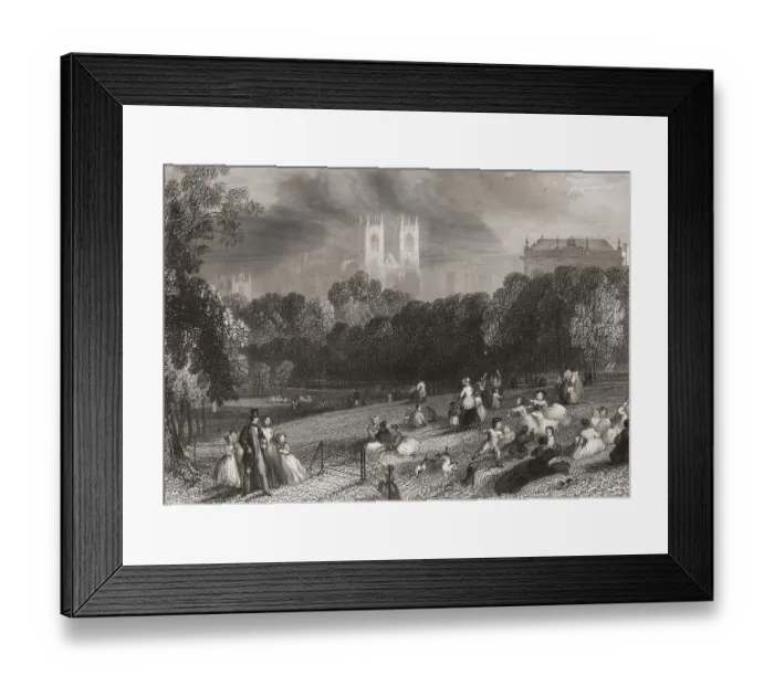 Framed Print : St James's Park, Buckingham Palace