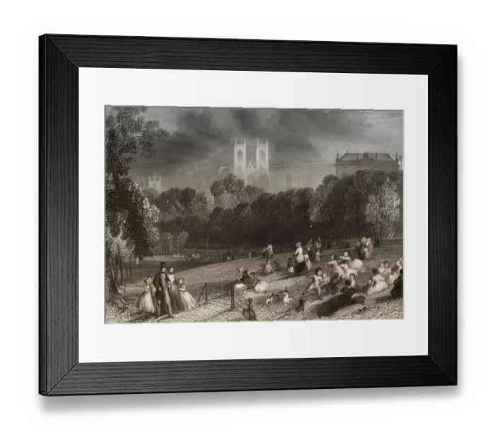 Framed Print : St James's Park, Buckingham Palace