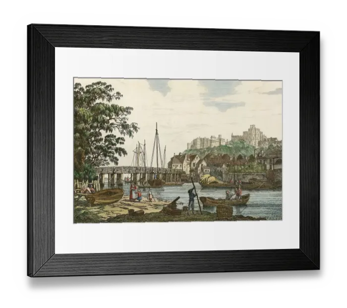 Framed Print : Windsor Bridge, Windsor Castle