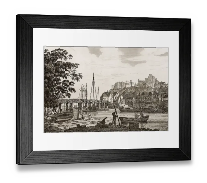 Framed Print : Windsor Bridge, Windsor Castle Framed Print : Windsor Bridge, Windsor Castle