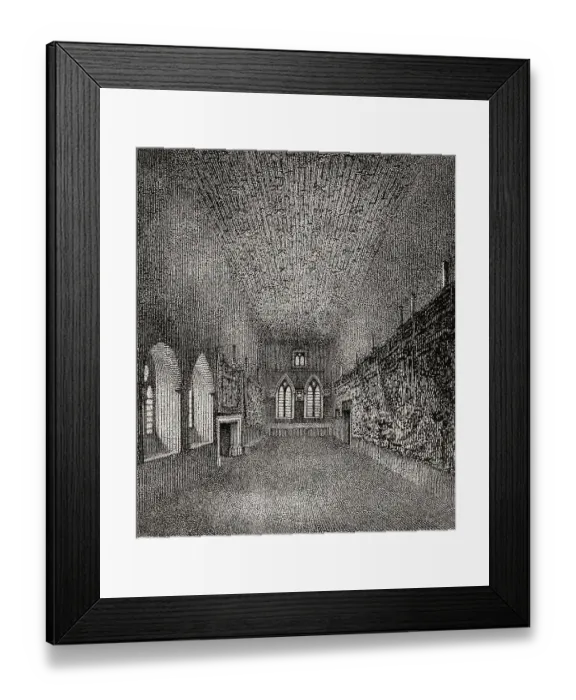 Framed Print : Painted Chamber, part of the medieval Palace of Westminster Framed Print : Painted Chamber, part of the medieval Palace of Westminster