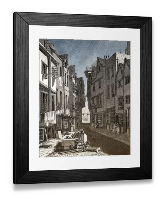 Framed Print : A view of the Little Sanctuary from West End Framed Print : A view of the Little Sanctuary from West End