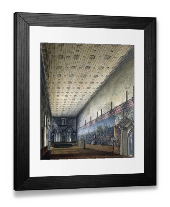 Framed Print : Painted Chamber, part of the medieval Palace of Westminster Framed Print : Painted Chamber, part of the medieval Palace of Westminster