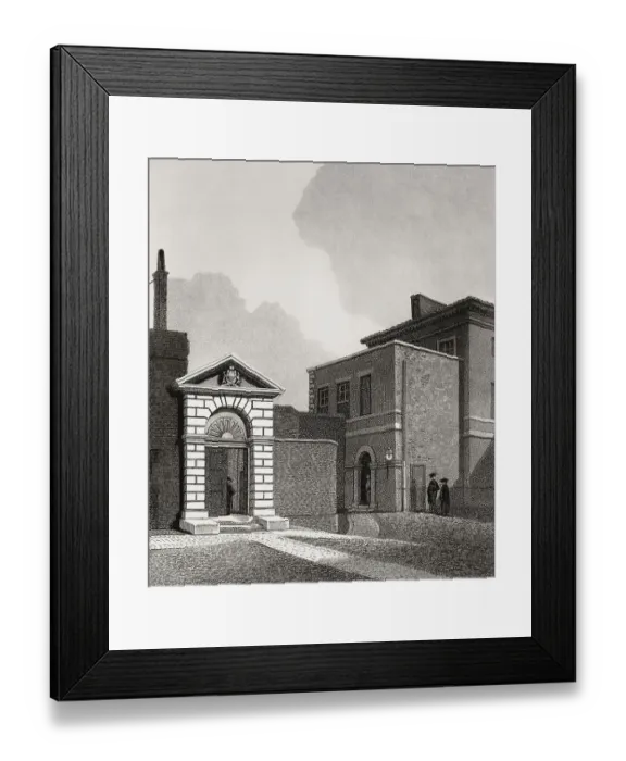 Framed Print : Entrance to Westminster School Framed Print : Entrance to Westminster School