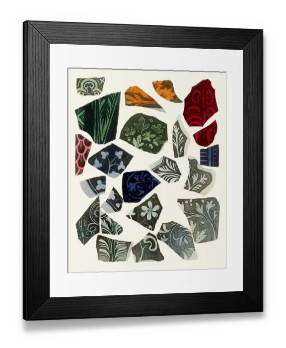 Framed Print : Stained glass window from St Stephen's Chapel Framed Print : Stained glass window from St Stephen's Chapel