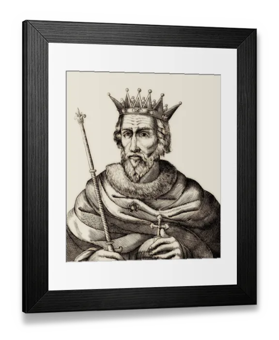 Framed Print : William II or William Rufus, 1056 Framed Print : William II or William Rufus, 1056