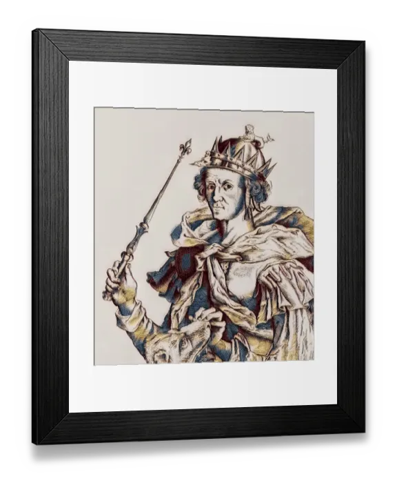 Framed Print : Richard I or Richard the Lionheart Framed Print : Richard I or Richard the Lionheart