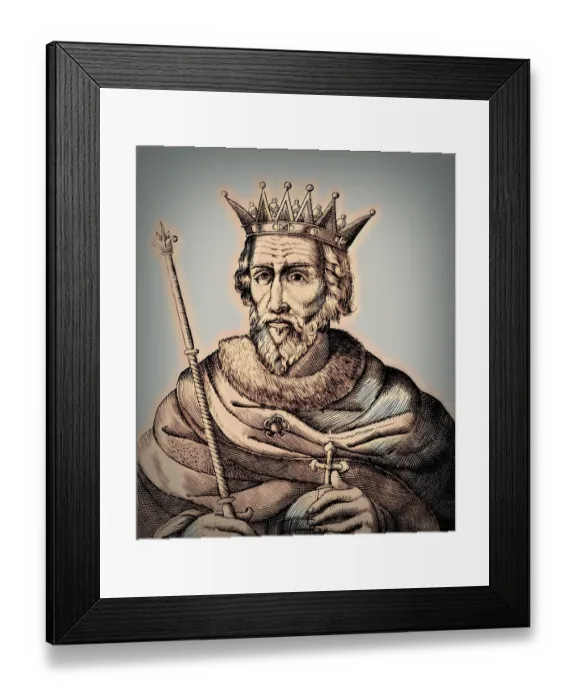 Framed Print : William II or William Rufus, 1056 Framed Print : William II or William Rufus, 1056