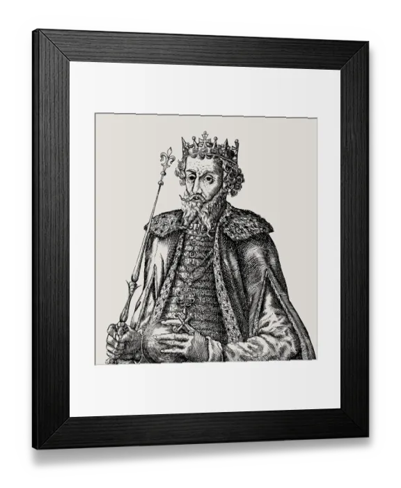 Framed Print : John or John Lackland, 1166 - 1216 Framed Print : John or John Lackland, 1166 - 1216