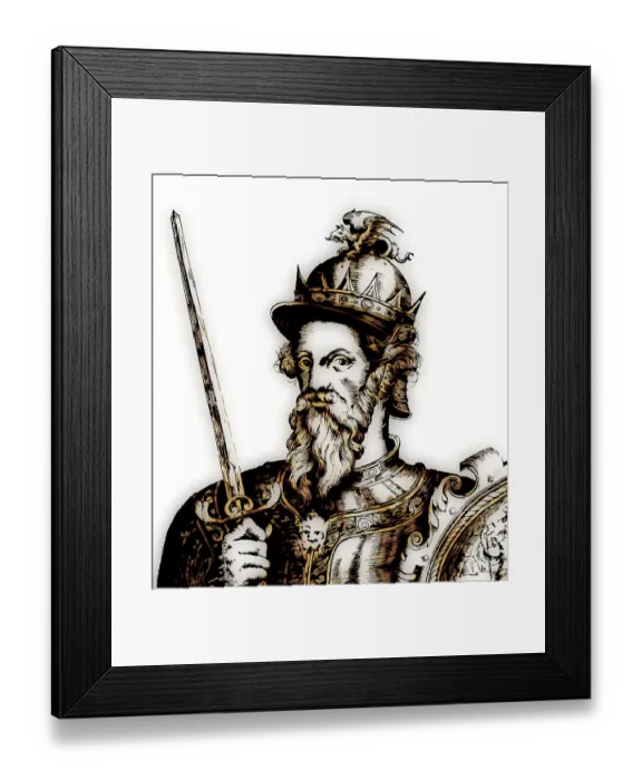 Framed Print : William I, ca. 1028, 1087, known as William the Conqueror Framed Print : William I, ca. 1028, 1087, known as William the Conqueror
