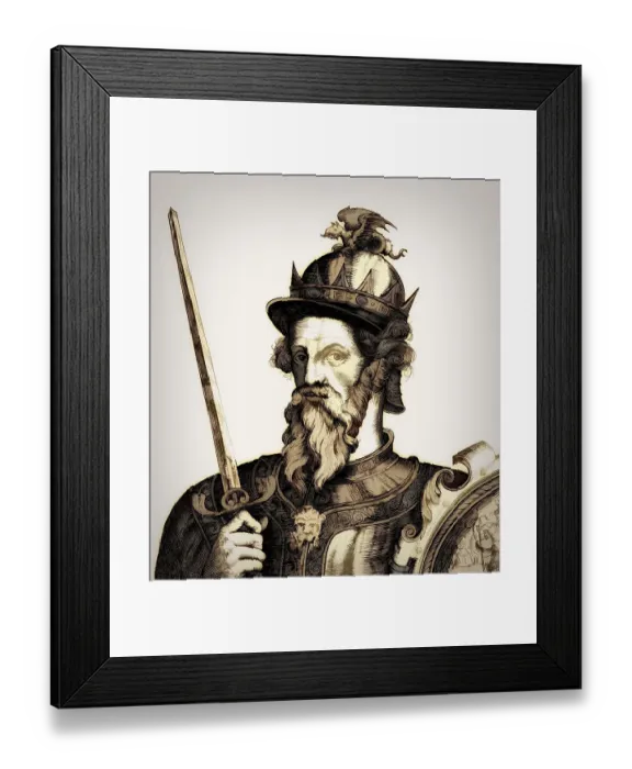 Framed Print : William I, ca. 1028, 1087, known as William the Conqueror Framed Print : William I, ca. 1028, 1087, known as William the Conqueror