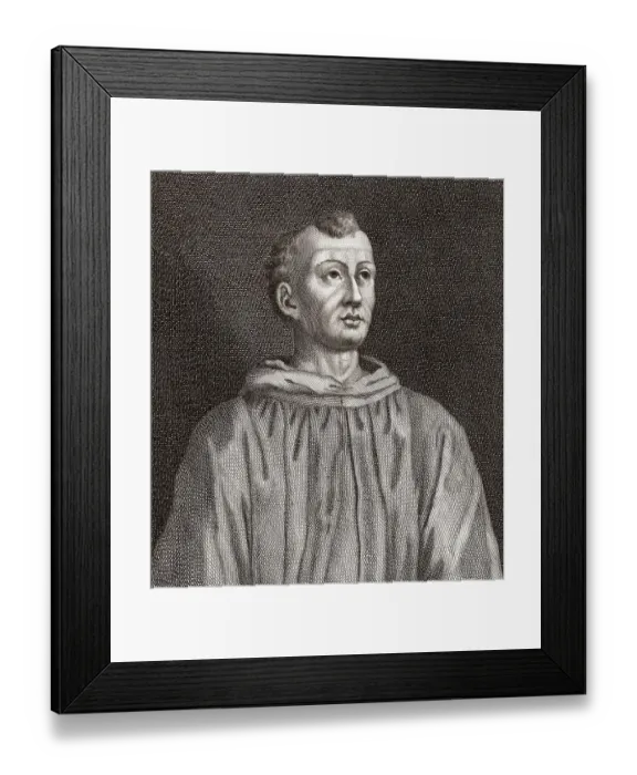 Framed Print : Ambrogio Traversari, or Ambrose of Camaldoli Framed Print : Ambrogio Traversari, or Ambrose of Camaldoli