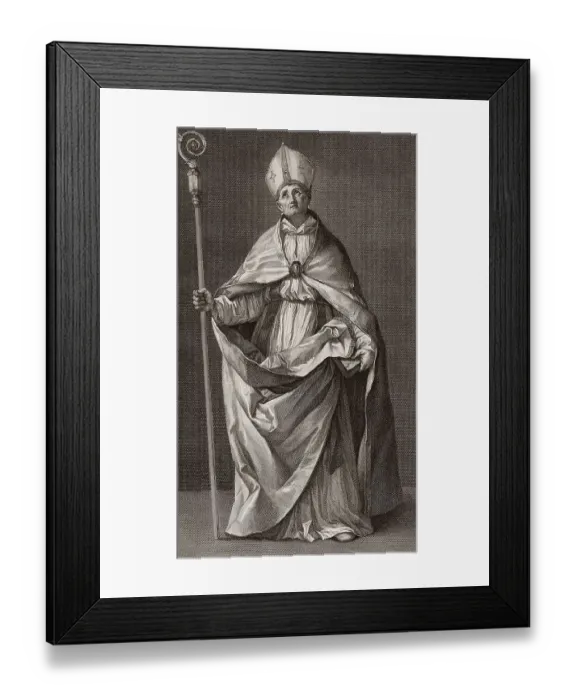 Framed Print : Saint Andrea Corsini, 1302-1373, Bishop of Fiesole