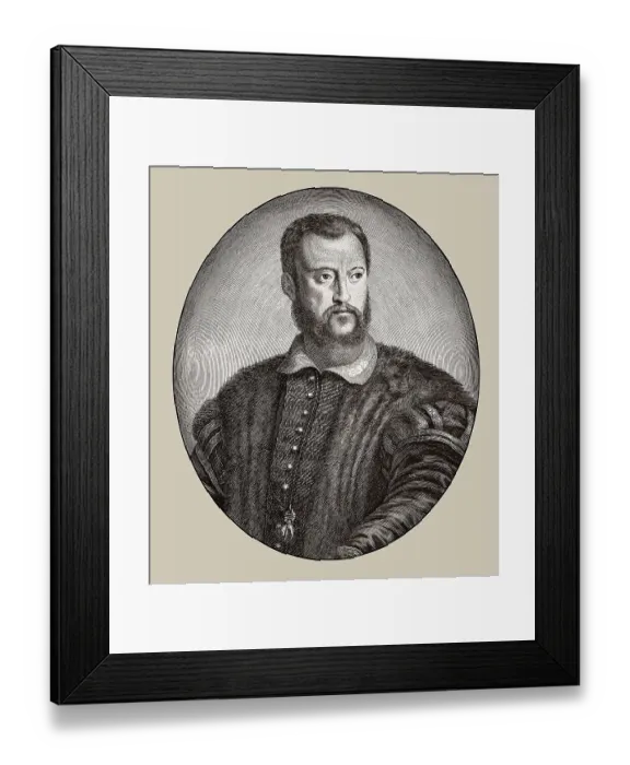 Framed Print : Cosimo I de Medici, 1519 - 1574