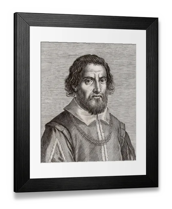 Framed Print : Il Pordenone, or Giovanni Antonio de Sacchis Framed Print : Il Pordenone, or Giovanni Antonio de Sacchis