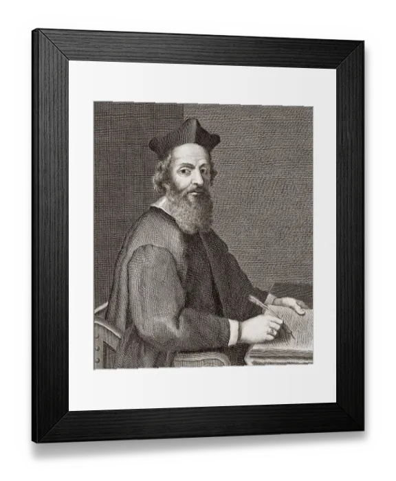 Framed Print : Giovanni Francesco Fabrini, 1516 -1580