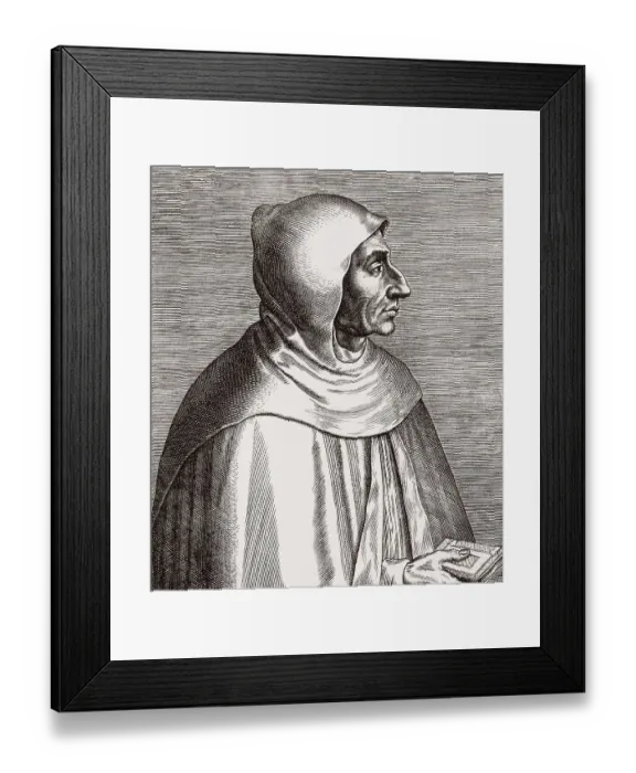 Framed Print : Girolamo Hieronymus Savonarola