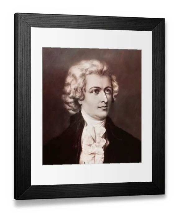 Framed Print : Wolfgang Amadeus Mozart, 1756, 1791 Framed Print : Wolfgang Amadeus Mozart, 1756, 1791