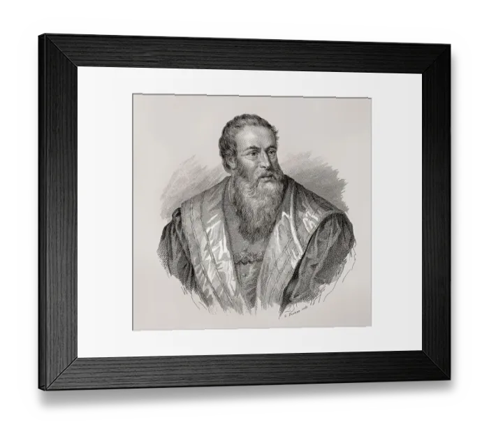 Framed Print : Pietro Aretino, 1492 - 1556, an Italian author Framed Print : Pietro Aretino, 1492 - 1556, an Italian author