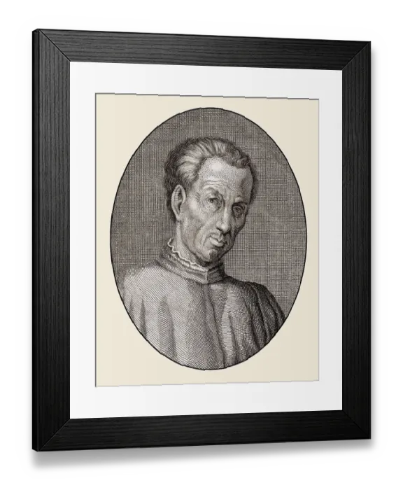 Framed Print : Gian Francesco Poggio Bracciolini