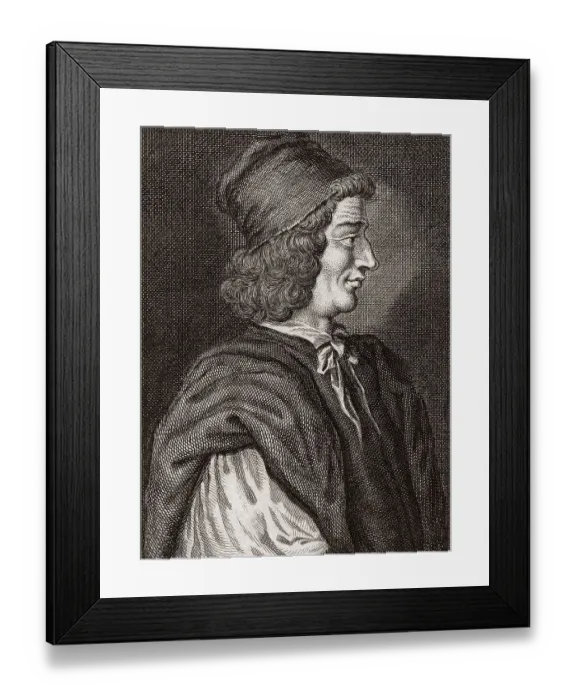 Framed Print : Gian Francesco Poggio Bracciolini Framed Print : Gian Francesco Poggio Bracciolini