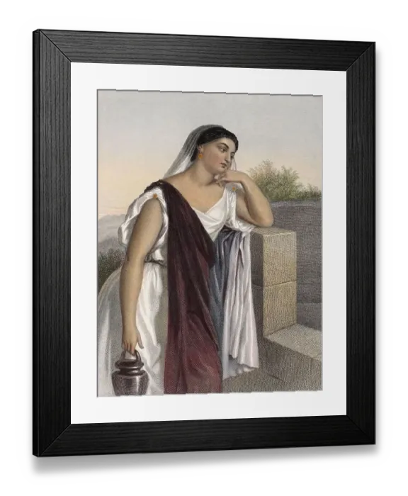 Framed Print : The Samaritan woman, Old Testament Framed Print : The Samaritan woman, Old Testament