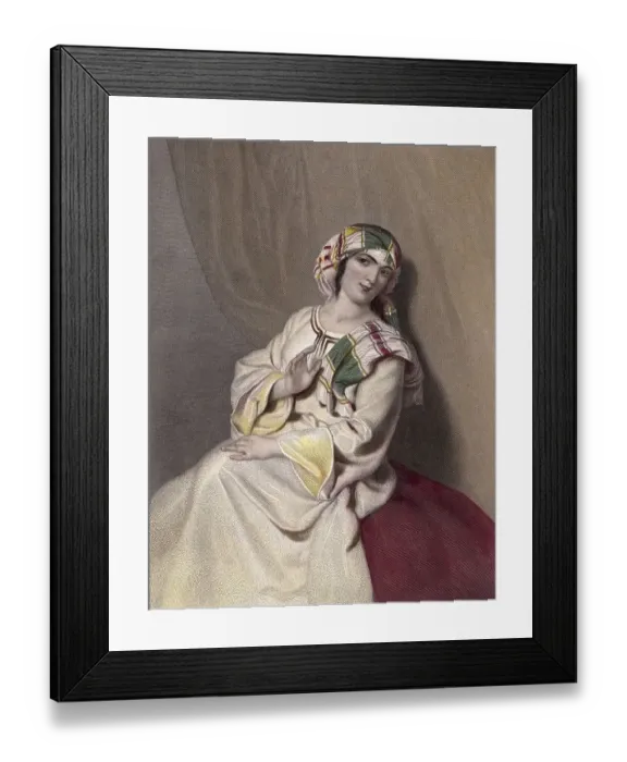 Framed Print : Sara, the wife of Abraham, Old Testament