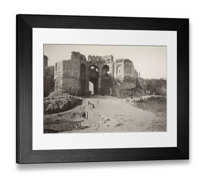 Framed Print : The Bala Hissar Gate, leading to city of Kabul Framed Print : The Bala Hissar Gate, leading to city of Kabul