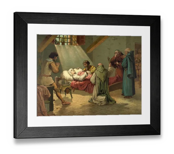 Framed Print : Death of Christopher Columbus, May 20 Framed Print : Death of Christopher Columbus, May 20