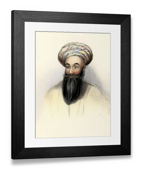 Framed Print : Padshah Sultan Shah Shuja Durrani Framed Print : Padshah Sultan Shah Shuja Durrani