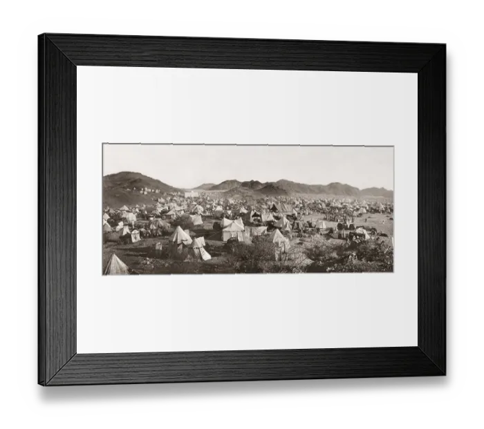 Framed Print : Pilgrims at Mount Arafat, east of Mecca Framed Print : Pilgrims at Mount Arafat, east of Mecca