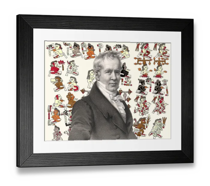 Framed Print : Friedrich Wilhelm Heinrich Alexander von Humboldt Framed Print : Friedrich Wilhelm Heinrich Alexander von Humboldt