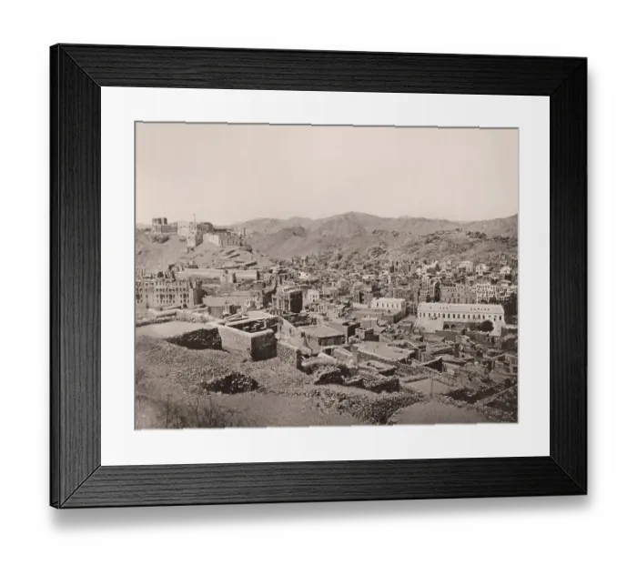 Framed Print : City of Mecca Mecca, Saudi Arabia Framed Print : City of Mecca Mecca, Saudi Arabia