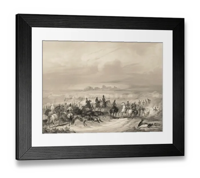 Framed Print : The Battle of Ferozeshah, First Anglo-Sikh War Framed Print : The Battle of Ferozeshah, First Anglo-Sikh War