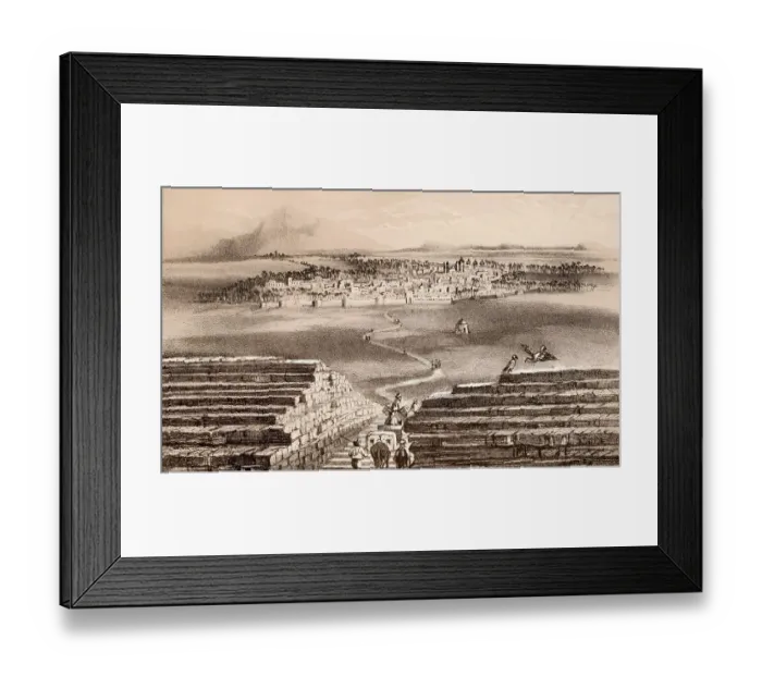 Framed Print : City of Medina, Al Madinah Province